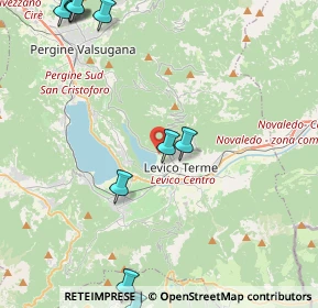 Mappa Viale Belvedere, 38056 Levico Terme TN, Italia (6.04455)