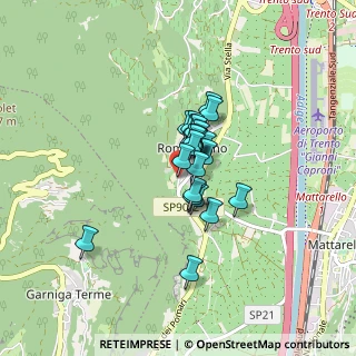Mappa Via Delle Piazzole, 38123 Romagnano TN, Italia (0.47391)