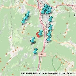 Mappa Via Delle Piazzole, 38123 Romagnano TN, Italia (4.1095)