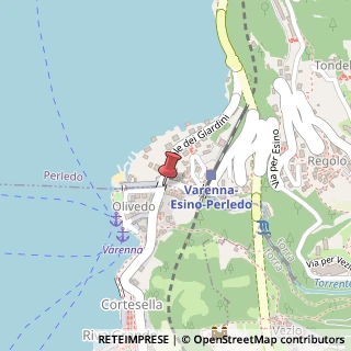 Mappa Via Venini, 156, 23829 Varenna, Lecco (Lombardia)