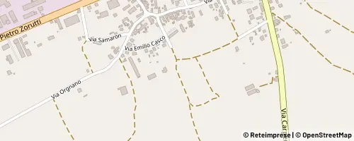 Mappa Campoformido