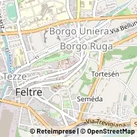 Mapa Feltre
