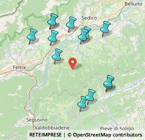 Mappa Via Cordellon, 32026 Mel BL, Italia (8.04308)