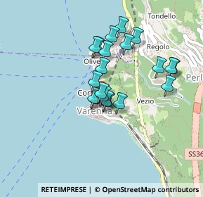 Mappa Contrada Scoscesa, 23829 Varenna LC, Italia (0.34)