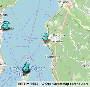 Mappa Contrada Scoscesa, 23829 Varenna LC, Italia (3.13143)