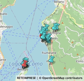 Mappa Contrada Scoscesa, 23829 Varenna LC, Italia (1.5255)