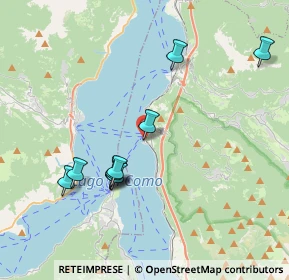 Mappa Contrada Scoscesa, 23829 Varenna LC, Italia (4.06545)