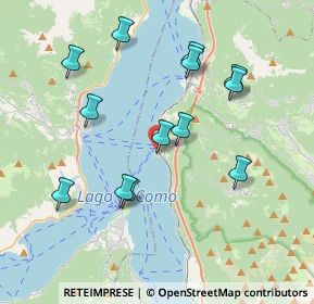 Mappa Contrada Scoscesa, 23829 Varenna LC, Italia (3.75231)