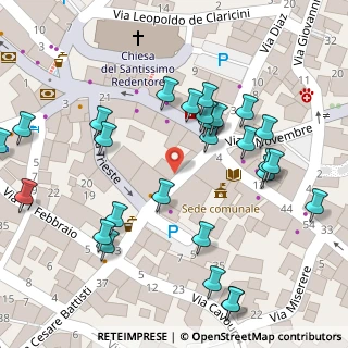 Mappa Piazza Venezia, 38056 Levico Terme TN, Italia (0.06786)