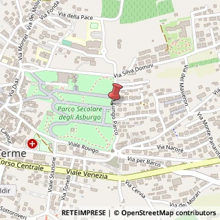 Mappa Via Lungo Parco, 42, 38056 Levico Terme, Trento (Trentino-Alto Adige)