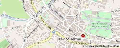 Mappa Levico Terme