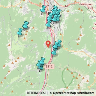 Mappa Via Delle Ischie, 38123 Valle TN, Italia (4.3565)