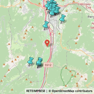 Mappa Via Delle Ischie, 38123 Valle TN, Italia (5.582)