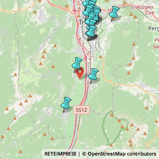 Mappa Via Delle Ischie, 38123 Valle TN, Italia (5.204)