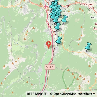 Mappa Via Delle Ischie, 38123 Valle TN, Italia (5.4245)