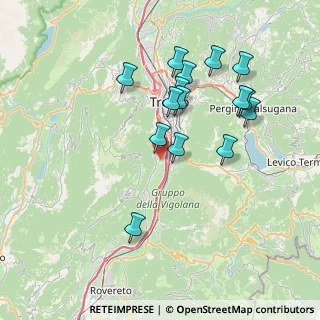 Mappa Via Delle Ischie, 38123 Valle TN, Italia (7.192)