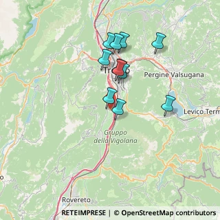 Mappa Via Delle Ischie, 38123 Valle TN, Italia (6.09727)