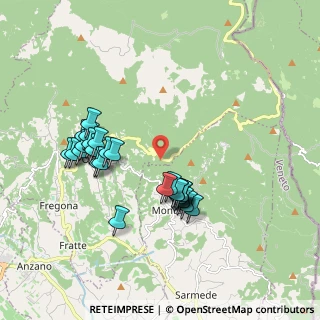 Mappa SP422, 31010 Fregona TV, Italia (1.76154)
