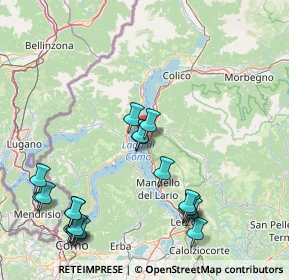 Mappa Contrada dell'Oste, 23829 Varenna LC, Italia (19.5915)