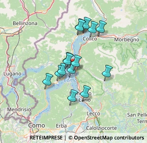 Mappa Contrada dell'Oste, 23829 Varenna LC, Italia (10.69267)