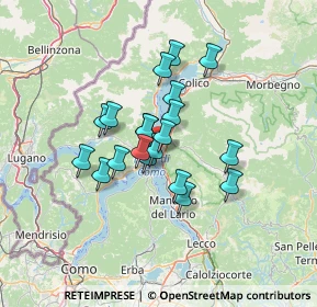 Mappa Riva dei marmisti, 23829 Varenna LC, Italia (9.696)