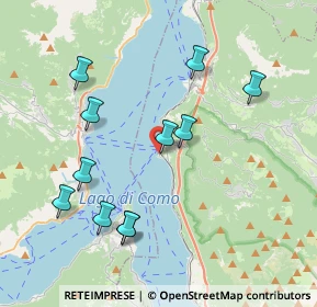 Mappa Contrada dell'Oste, 23829 Varenna LC, Italia (3.93818)