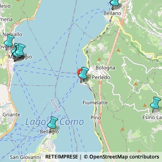 Mappa Via XX Settembre, 23829 Varenna LC, Italia (3.43182)