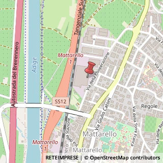 Mappa via della Cooperazione 3 Loc Mattarello, 38123 Trento TN, Italia, 38123 Trento, Trento (Trentino-Alto Adige)