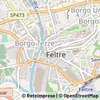 Mapa Feltre