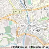 नक्शा Feltre