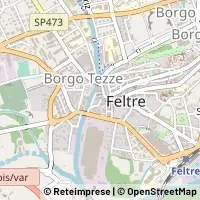 Mapa Feltre
