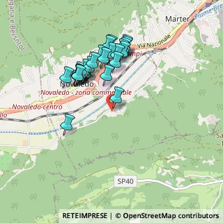 Mappa Via sella, 38050 Novaledo TN, Italia (0.84444)