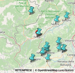 Mappa Piazzetta delle Biade, 32032 Feltre BL, Italia (16.73)