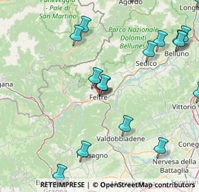 Mappa Piazzetta delle Biade, 32032 Feltre BL, Italia (21.01235)