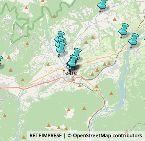 Mappa Piazzetta delle Biade, 32032 Feltre BL, Italia (3.50231)