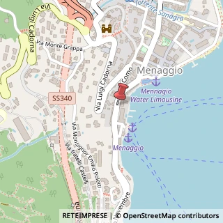 Mappa Via IV Novembre, 67, 22017 Menaggio, Como (Lombardia)