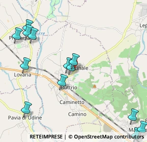 Mappa Via Lungoroggia, 33042 Buttrio UD, Italia (2.64538)