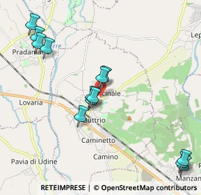 Mappa Via Lungoroggia, 33042 Buttrio UD, Italia (2.23)