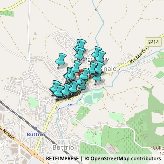 Mappa Via Lungoroggia, 33042 Buttrio UD, Italia (0.24643)