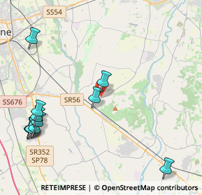 Mappa Via Lungoroggia, 33042 Buttrio UD, Italia (5.26818)