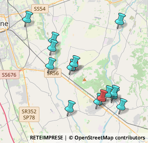 Mappa Via Lungoroggia, 33042 Buttrio UD, Italia (4.12571)