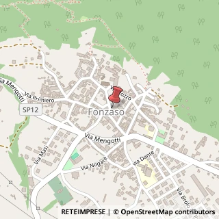 Mappa Piazza I Novembre, 16, 32030 Fonzaso, Belluno (Veneto)