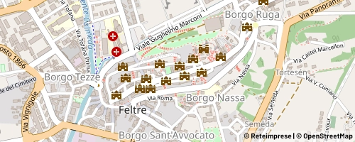 Mappa Feltre
