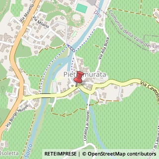 Mappa Piazza Mercato, 20, 38074 Pietramurata TN, Italia, 38077 Comano Terme, Trento (Trentino-Alto Adige)