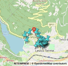 Mappa Salita al Castagneto, 38056 Levico Terme TN, Italia (0.783)
