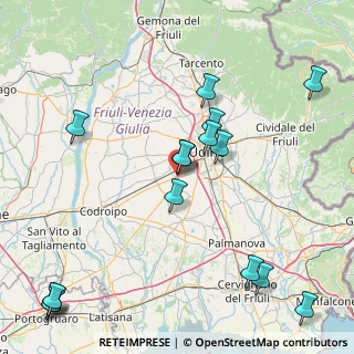 Mappa Via Pellico, 33030 Campoformido UD, Italia (20.84875)