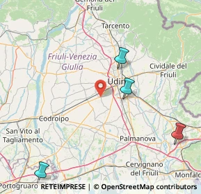 Mappa Via Pellico, 33030 Campoformido UD, Italia (49.35364)