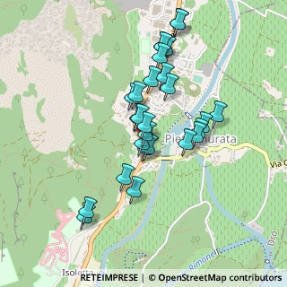Mappa Via Borgo Nuovo, 38074 Pietramurata TN, Italia (0.39259)