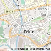Mapa Feltre