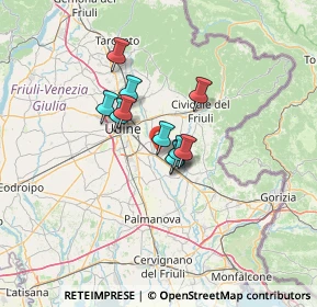 Mappa Via Giacomo Matteotti, 33042 Buttrio UD, Italia (8.11182)